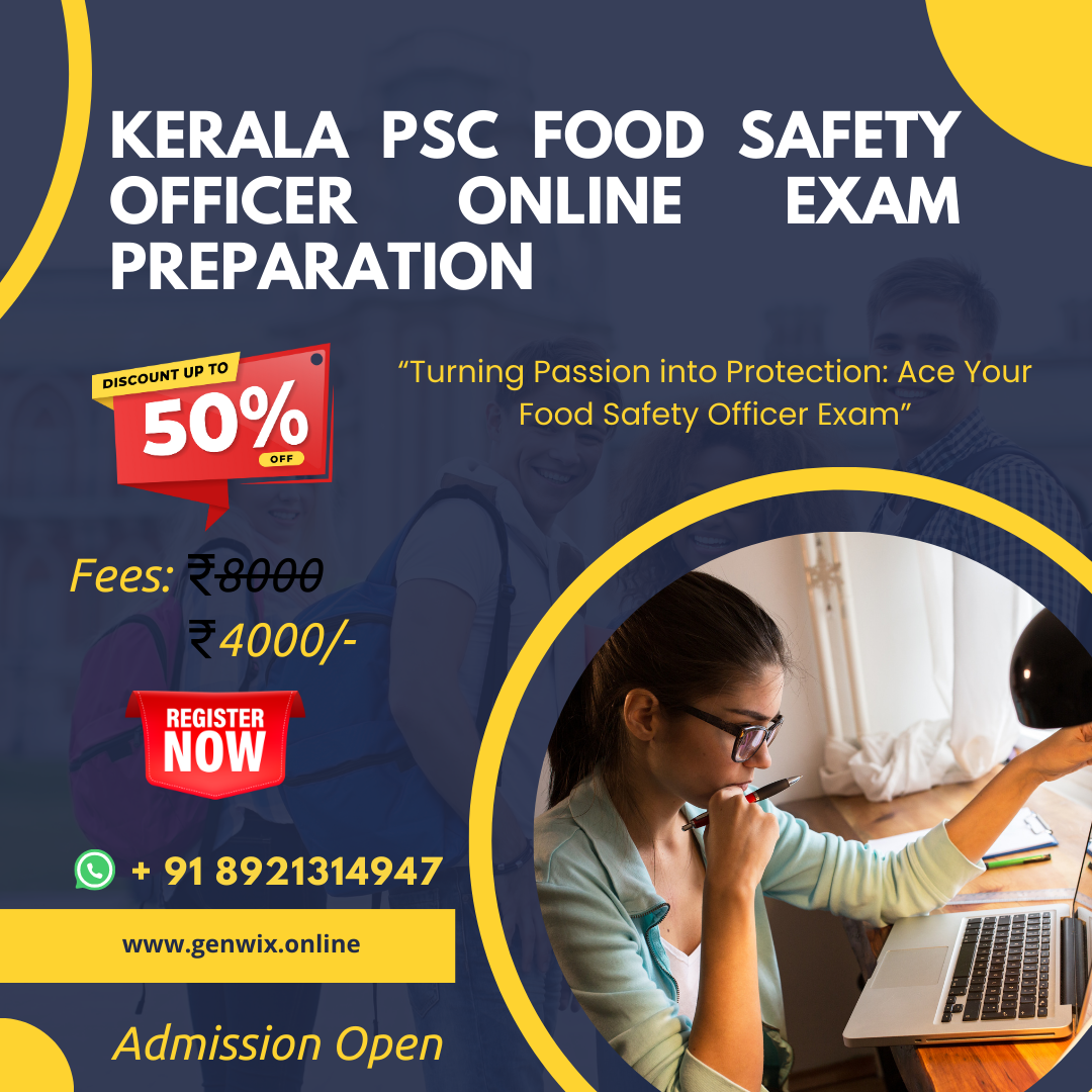 KPSC Food Safety Officer Exam 2024