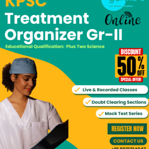 Kerala PSC Treatment Organizer Gr ll Exam Preparation